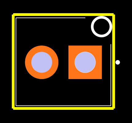 DF63M-2P-3.96DSA Footprint