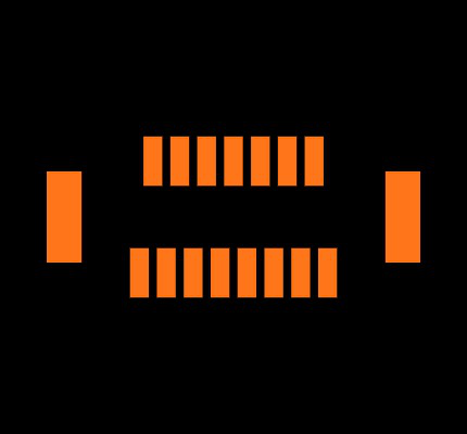 DF9B-15P-1V(32) Footprint