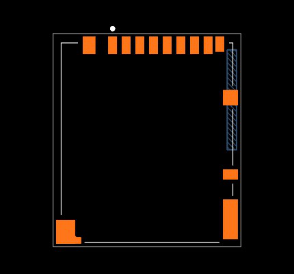 DM3BT-DSF-PEJS Footprint