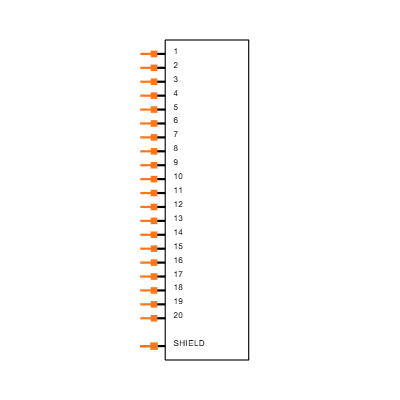 FH19C-20S-0.5SH(10) Symbol