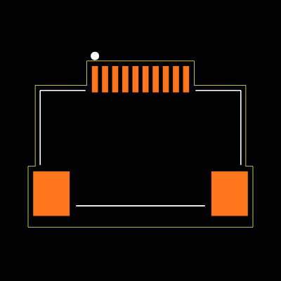 FH28-10S-0.5SH(05) Footprint