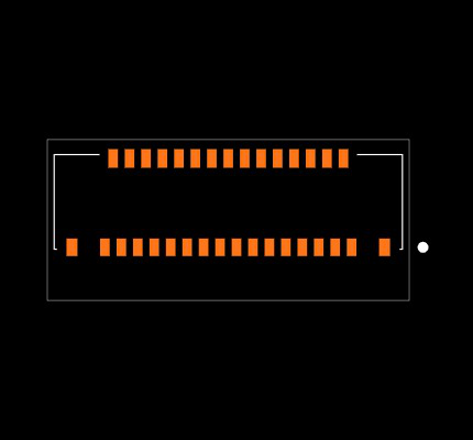 FH72-31S-0.3SHW Footprint