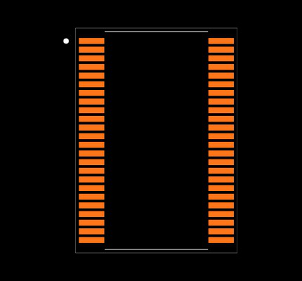 HT1621B Footprint