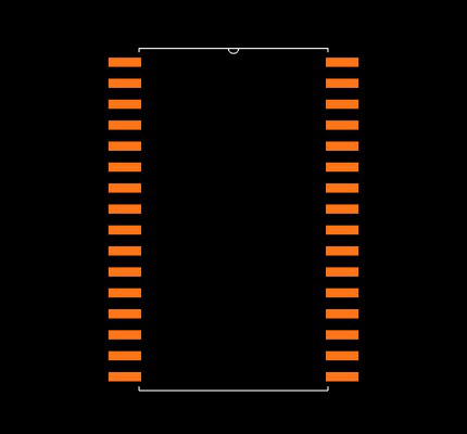 IS62C1024AL-35QLI Footprint