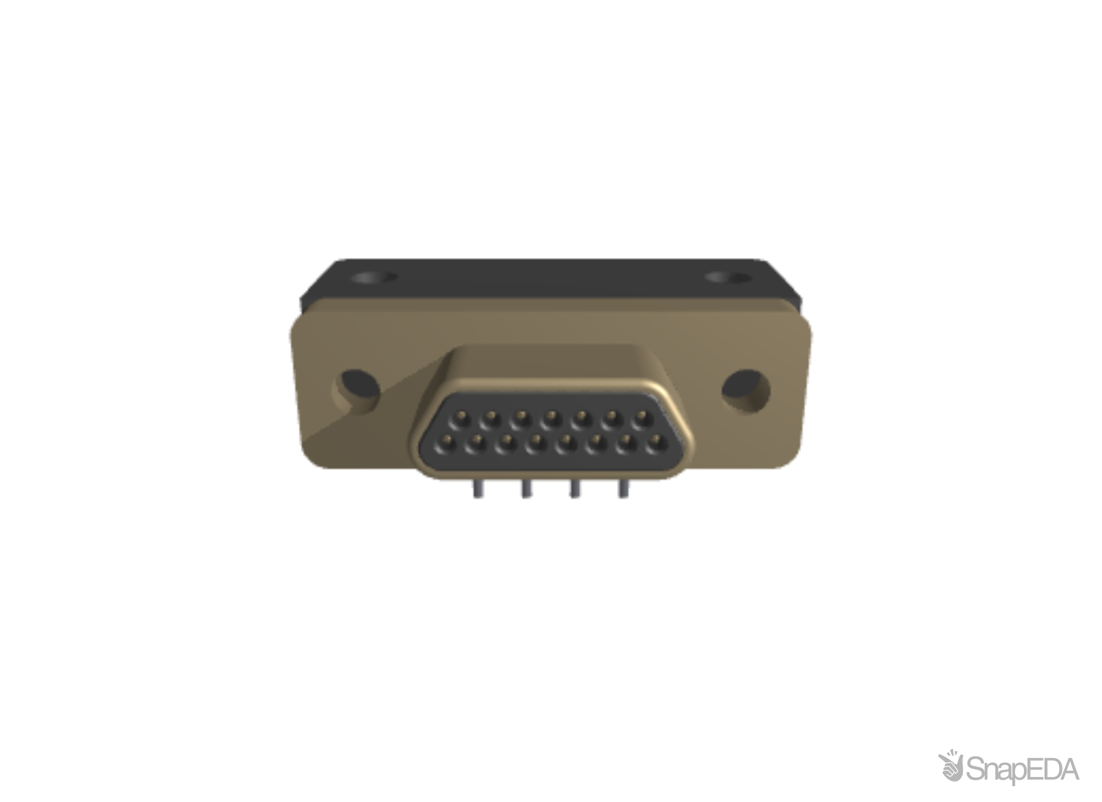 MDM-15PCBR 3D Model
