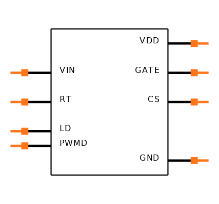 MXHV9910B Symbol