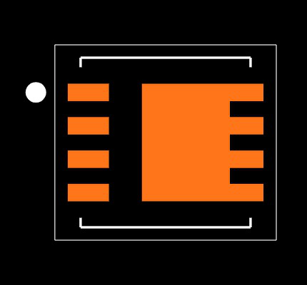 BSZ100N06LS3 G Footprint