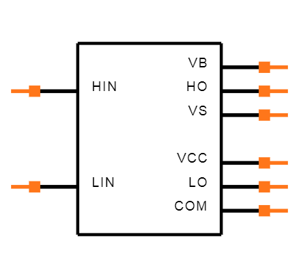 IR2106 Symbol