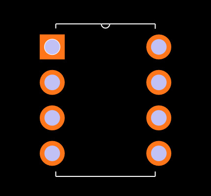 IR2117PBF Footprint