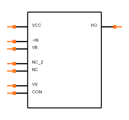 IR2118SPBF Symbol