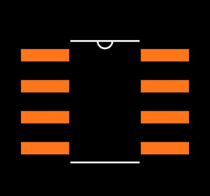 IR2118STRPBF Footprint