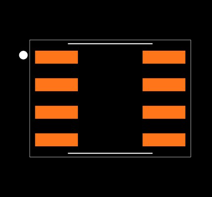 IRF7404 Footprint