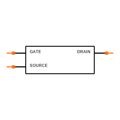 IRLZ44NPBF Symbol
