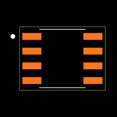 FM25V10-GTR Footprint