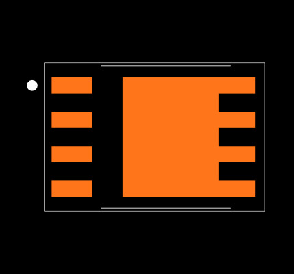 BSC027N04LSGATMA1 Footprint