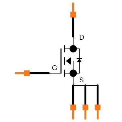 BSC040N08NS5ATMA1 Symbol