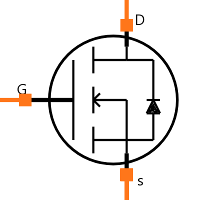 BSC093N04LSGATMA1 Symbol