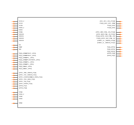 CY8C3866LTI-067T Symbol