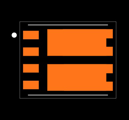IPG16N10S4-61 Footprint