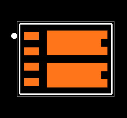 IPG20N06S4L-26 Footprint
