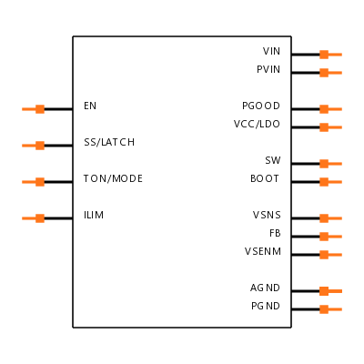 IR3888MTRPBFAUMA1 Symbol
