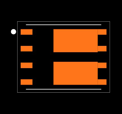 IRF40H233XTMA1 Footprint
