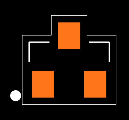 IRLML0040TRPBF Footprint