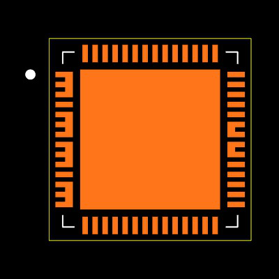 IRPS5401MTRPBF Footprint