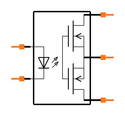 PVG612AS-TPBF Symbol