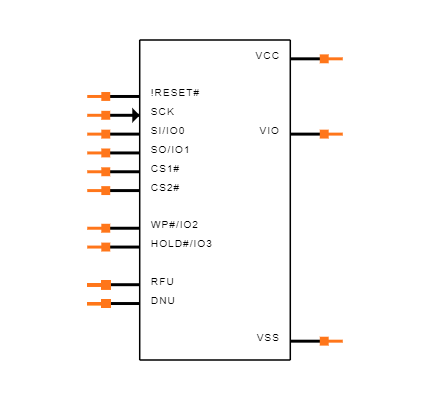 S70FL01GSAGBHIC10 Symbol