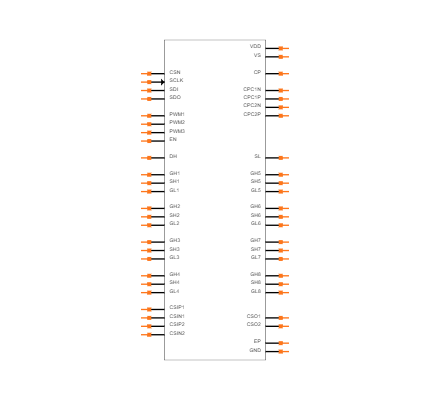 TLE92108-231QX Symbol