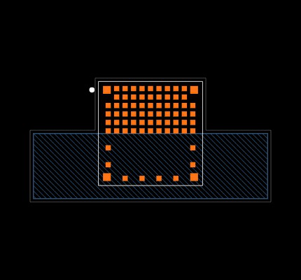 ISP2053-AX-RS Footprint