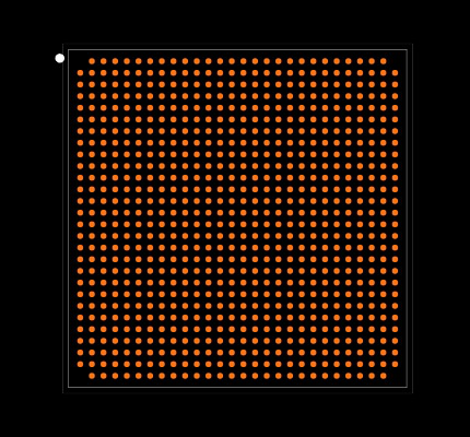 10AX027E2F29E1HG Footprint