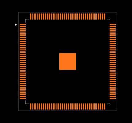 10M04SCE144C8G Footprint