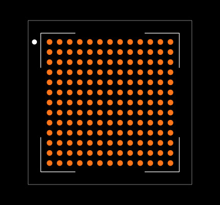 10M16SCU169I7G Footprint
