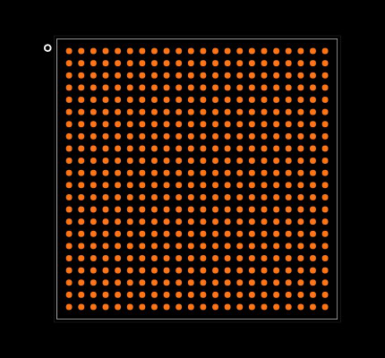 5CEBA5F23C7N Footprint