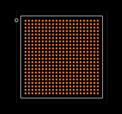 5CEFA7U19I7N Footprint