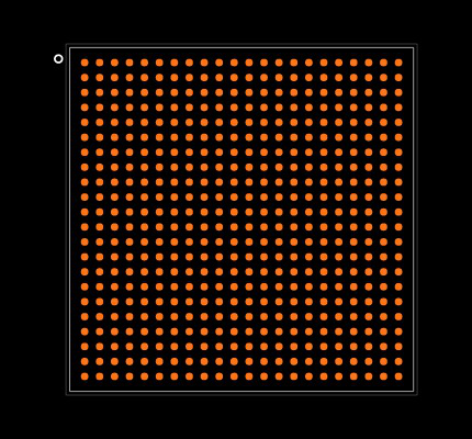 5CEFA9F23I7N Footprint