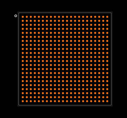 5CGTFD5C5F23C7N Footprint