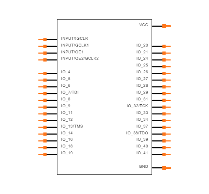 EPM3032ALC44-10 Symbol