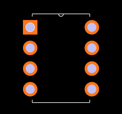 IR2127PBF Footprint