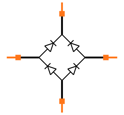 RECTIFIER Symbol