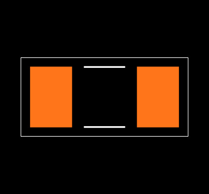 PFC-W1206LF-12-7320-A Footprint