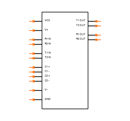 ICL3232ECV-16Z Symbol