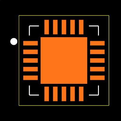 ISL97672BIRZ Footprint