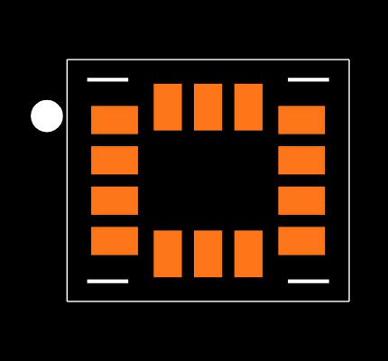 ICM-42370-P Footprint