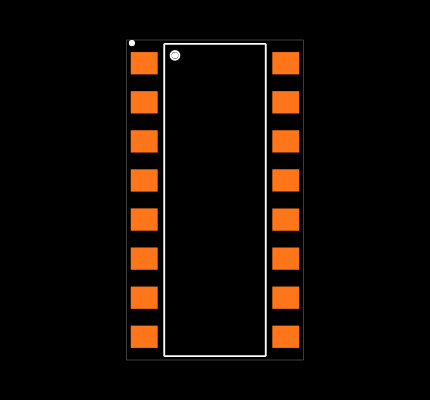 PS2501-4XSM Footprint