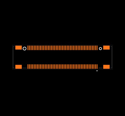 AX01F090VABBR300 Footprint