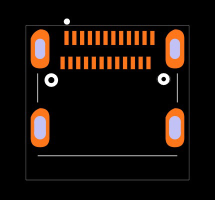 DX07S024JAAR1100 Footprint
