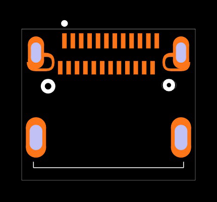 DX07S024JJ7R1200 Footprint